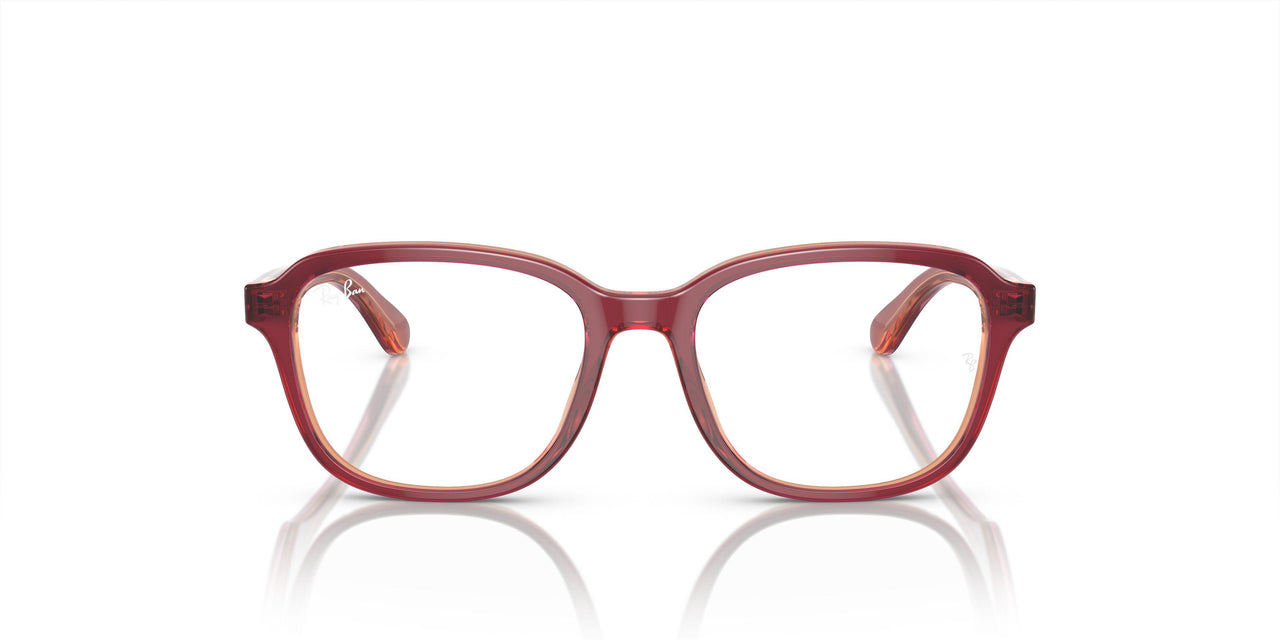 3947 - Top Red & Violet & Orange - Clear