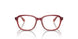 3947 - Top Red & Violet & Orange - Clear