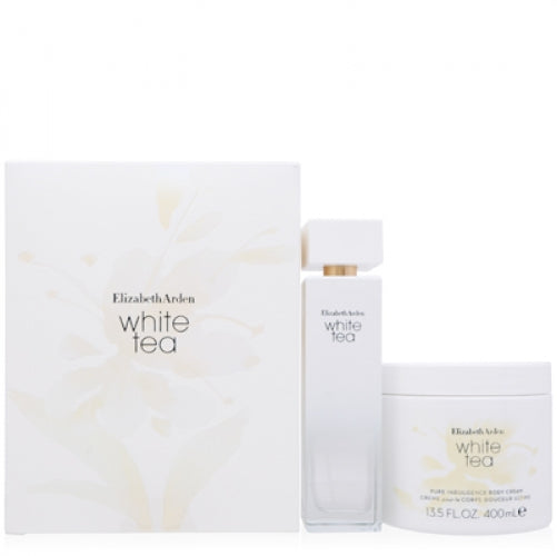 Elizabeth Arden White Tea Set