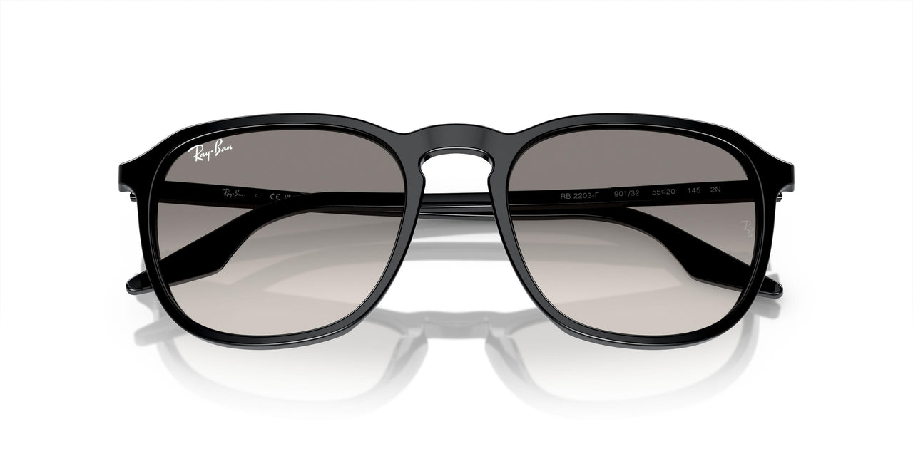 901/32 - Black - Clear/grey