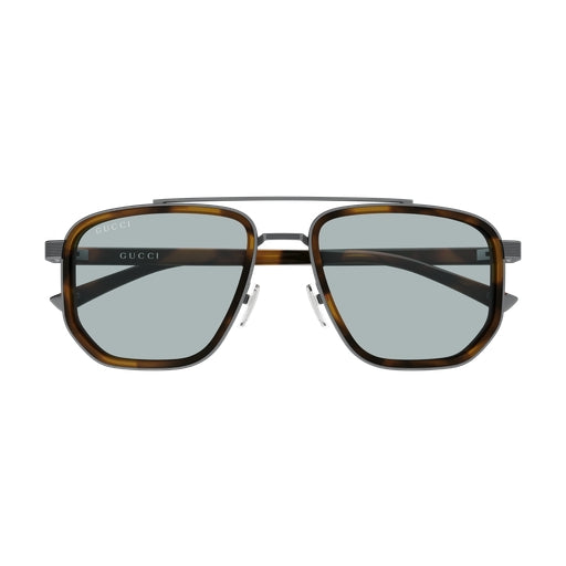 002 - Gunmetal/Havana - Blue