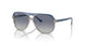 71554L - Top Dark Blue & Brown & Light Grey - Grey/blue