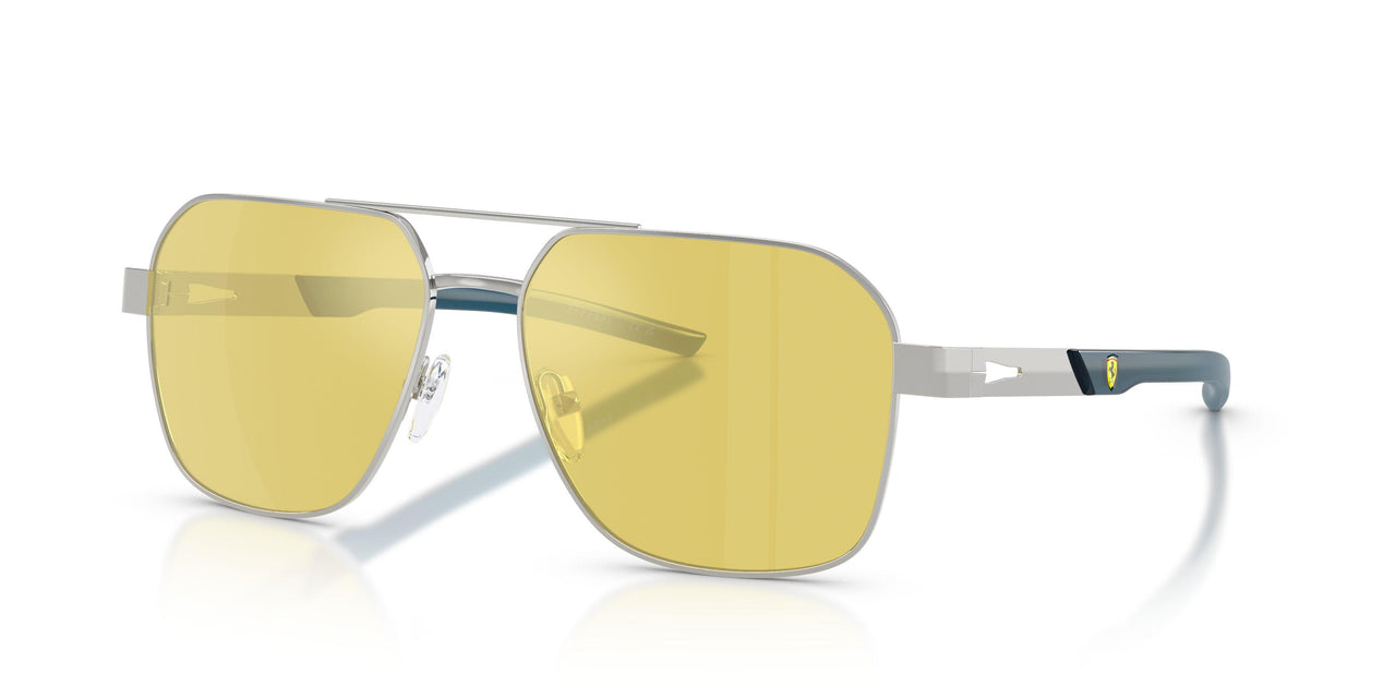 103/V9 - Silver - Yellow Mirror