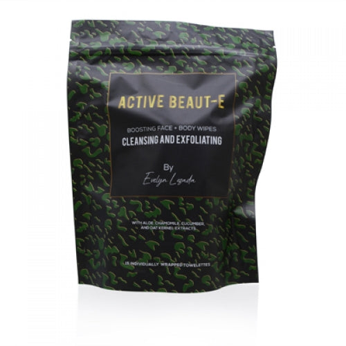 Active Beaute By Evelyn Lozada Boosting Face + Body Wipes