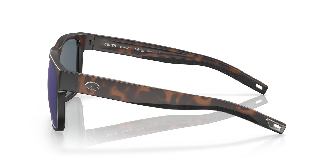 900809 - 191 Matte Tortoise - Blue Mirror 580p