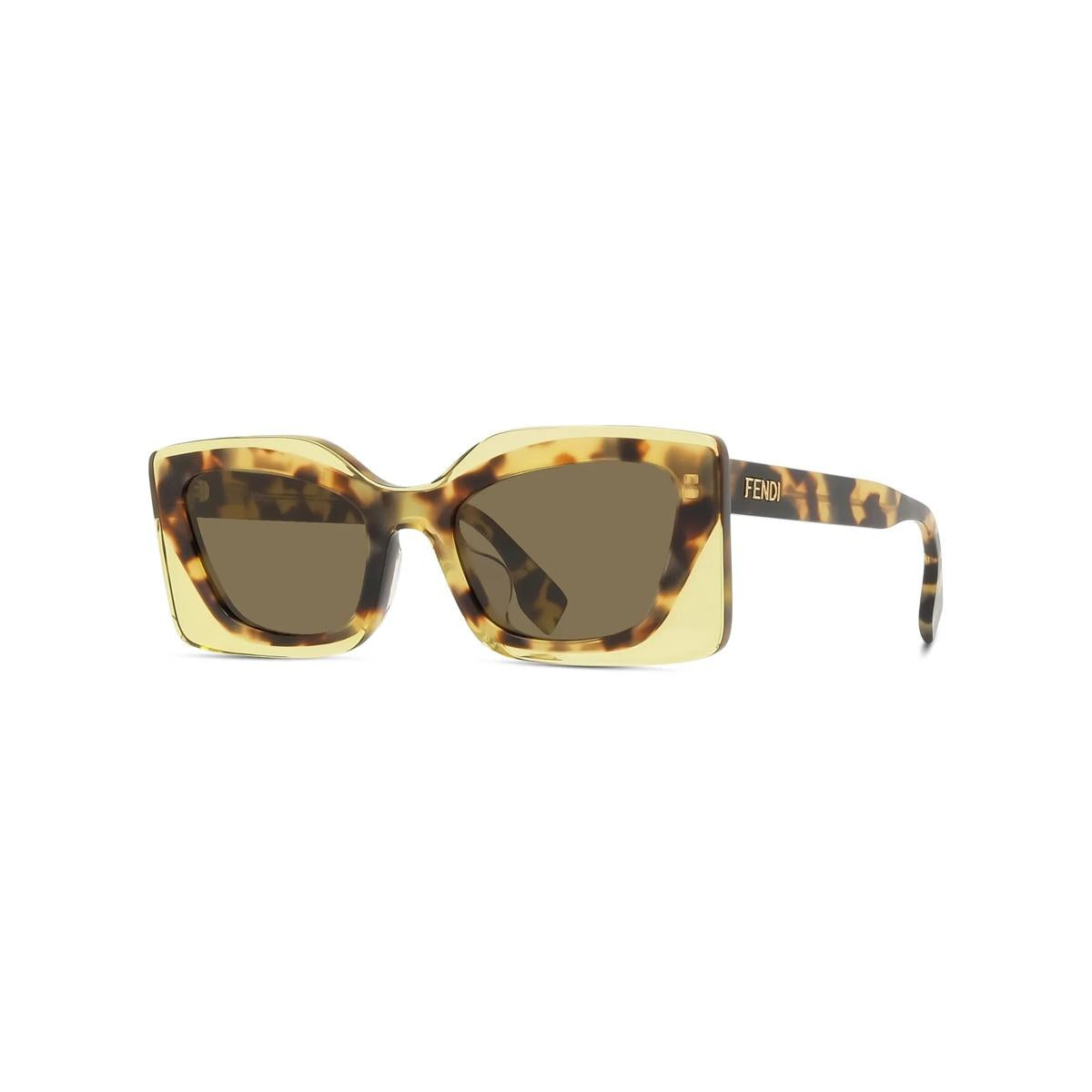 55E - Shiny Coloured Havana - Brown