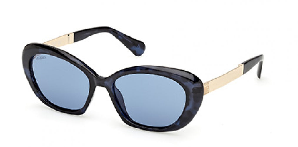 Max & Co Sunglasses MO0133-01A-55 New with tags Max & Co. MO0133 01A Cat Eye Shiny Black Sunglasses  main image 3