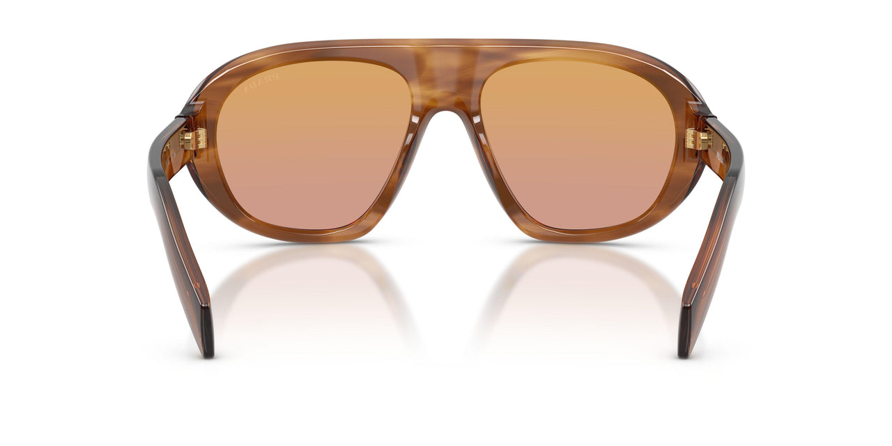 25O04N - STRIPED ROSEWOOD - ORANGE/DARK PINK