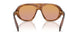 25O04N - STRIPED ROSEWOOD - ORANGE/DARK PINK
