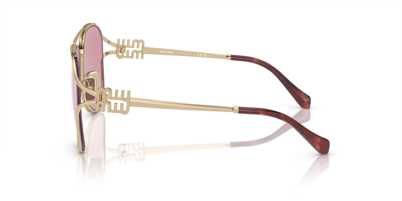 ZVN50D - Gold - Dark Pink Mirror Internal Silver