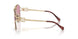 ZVN50D - Gold - Dark Pink Mirror Internal Silver