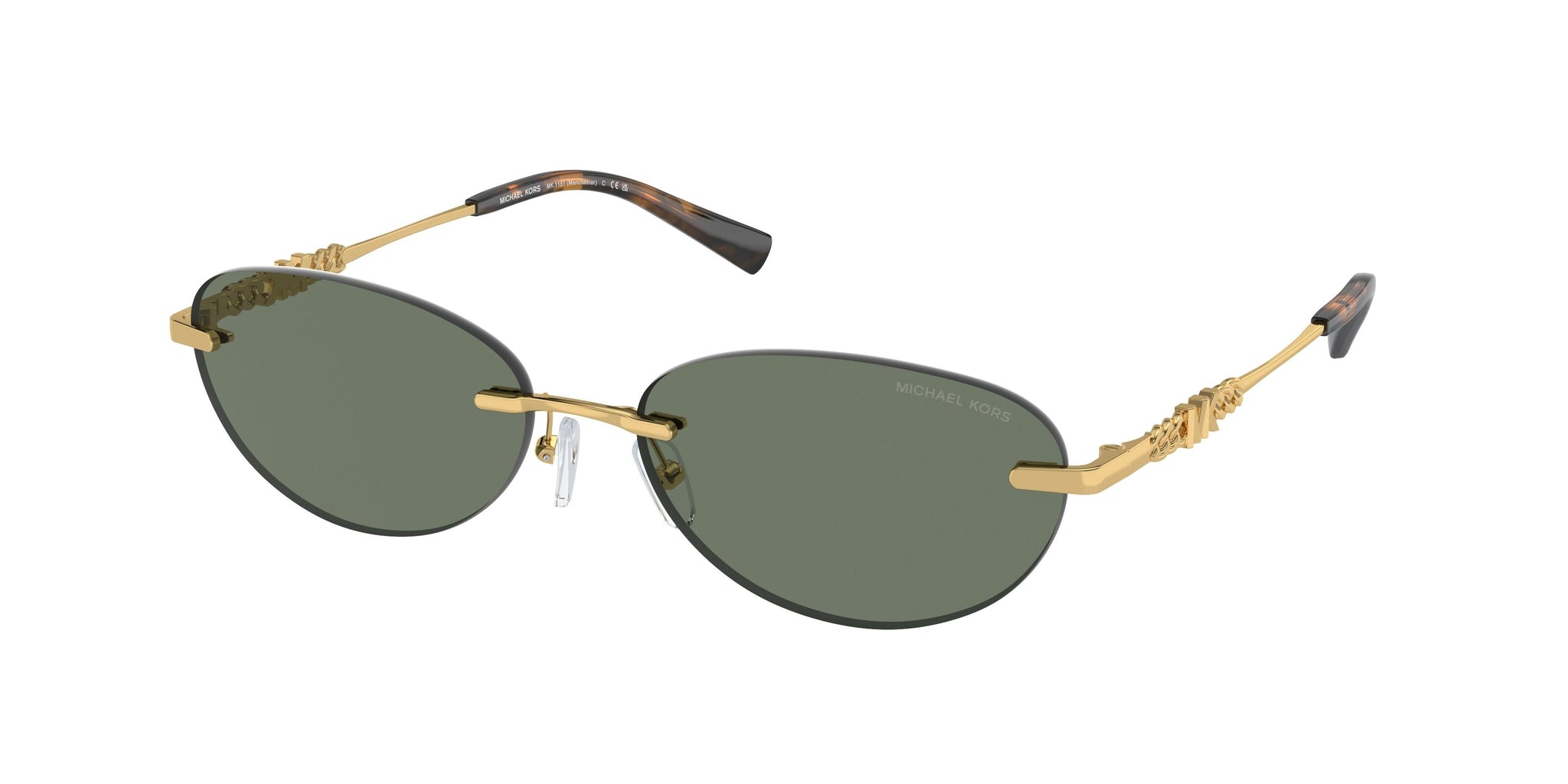 NWT Michael Kors MK3631 Aviator Sunglasses, 63mm Michael Kors Monte Carlo MK1161 Sunglasses 1108/3 Rose Gold  main image 4