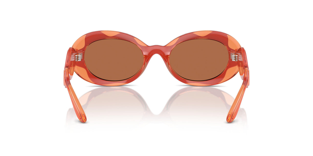 33887T - Orange - Orange Gold Mirror