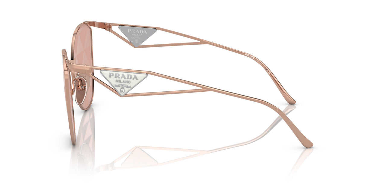 SVF05T - Gold - Pink Tampo Triangles Silver