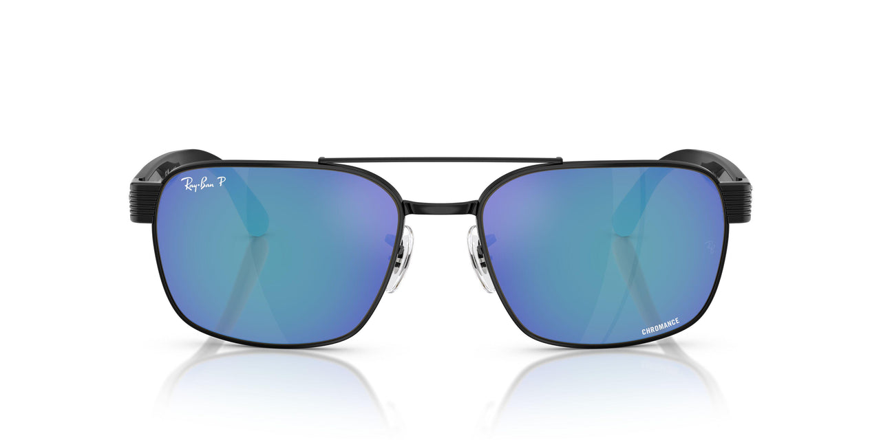 002/4L - Black - Polar Grey Mirror Blue