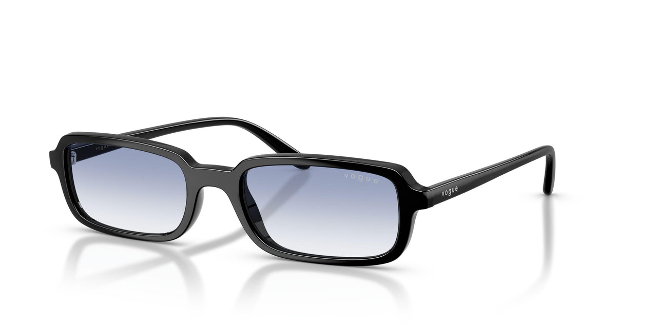 W44/19 - Black - Clear Gradient Light Blue