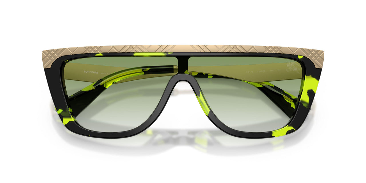 13598E - Green - Clear Gradient Green