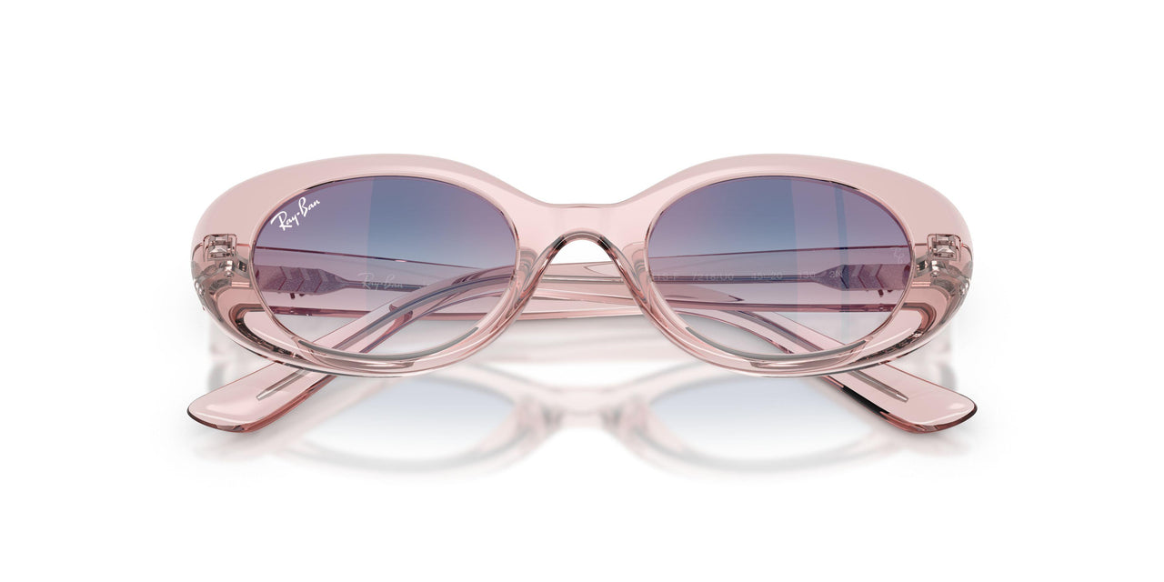 7218U0 - Pink - Clear Gradient Blue Mirror Red