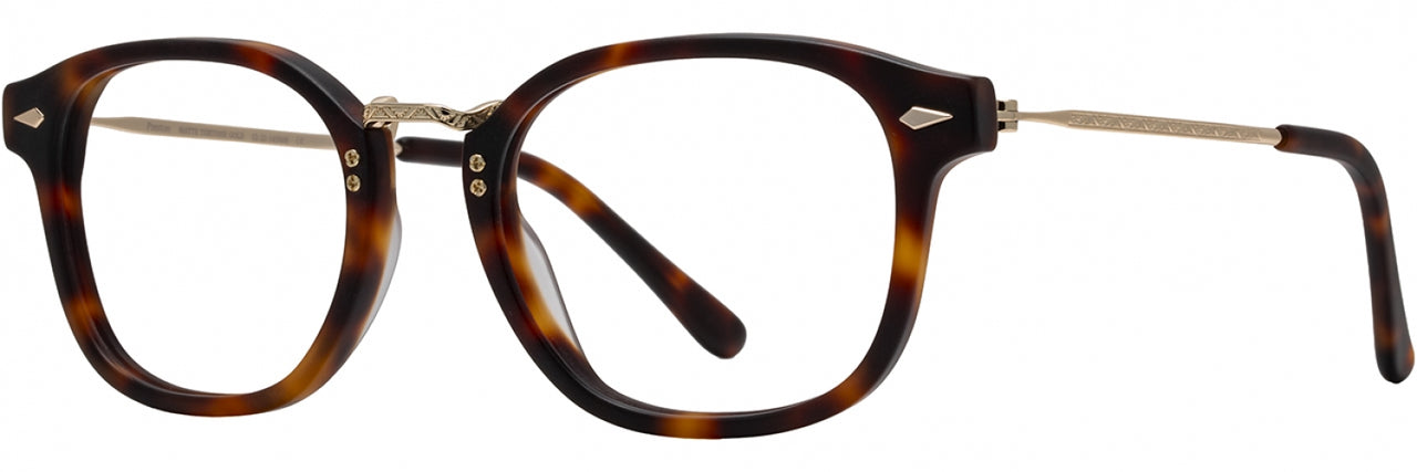 3 - Matte Tortoise / Gold - Frame Only