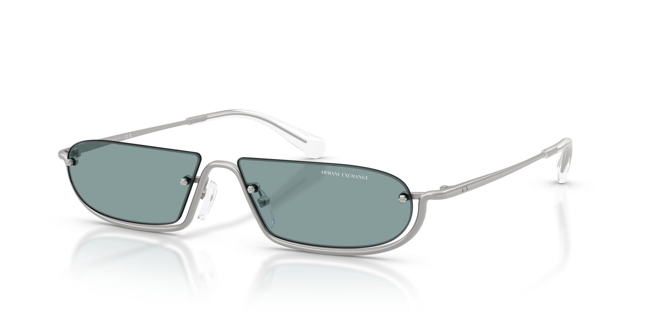 60209C - Silver - Light Blue Mirror Silver Int
