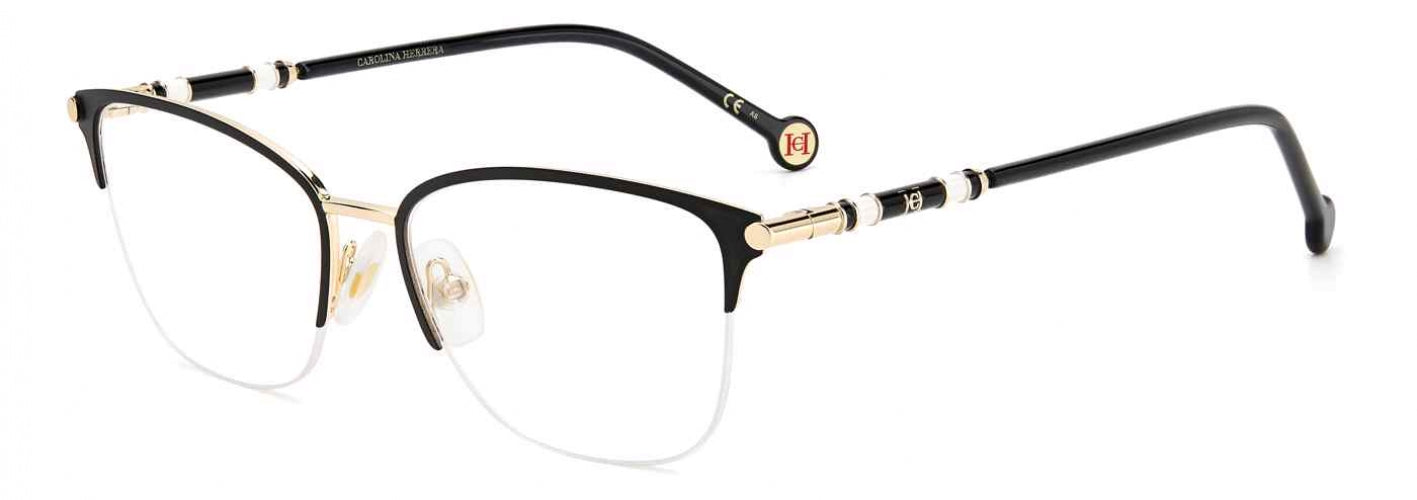 NWT Carolina Herrera CH0065-C1H-52 Eyeglasses Carolina Herrera CH 0005-0AGS 55mm New Eyeglasses - Walmart.com main image 3
