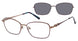 Revolution REV-CORA-w/Clip Eyeglasses