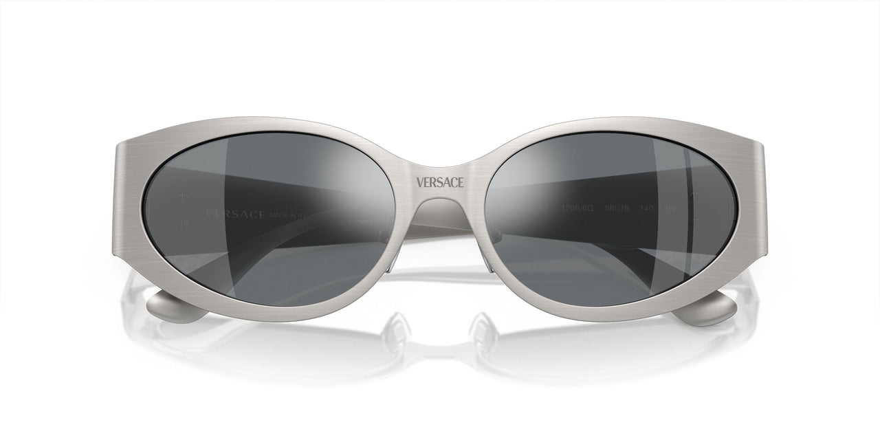 12666G - Silver - Light Grey Mirror Black