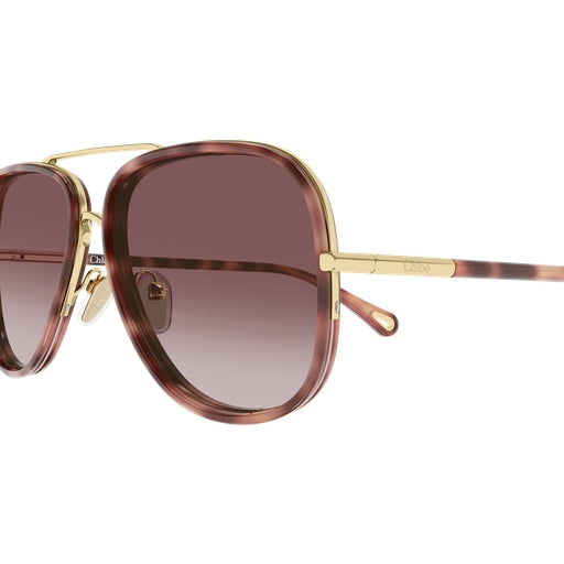 004 - Gold/Havana - Red