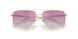 300658 - Gold - Clear Gradient Fuxia Mirror Silver