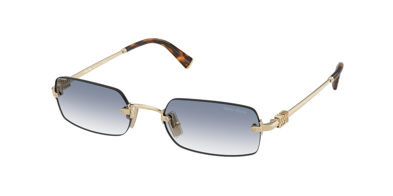 ZVN80O - Gold - Clear Gradient Light Blue