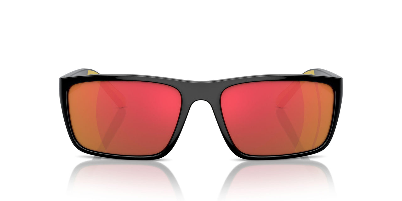 501/6Q - Black - Red Gold Mirror