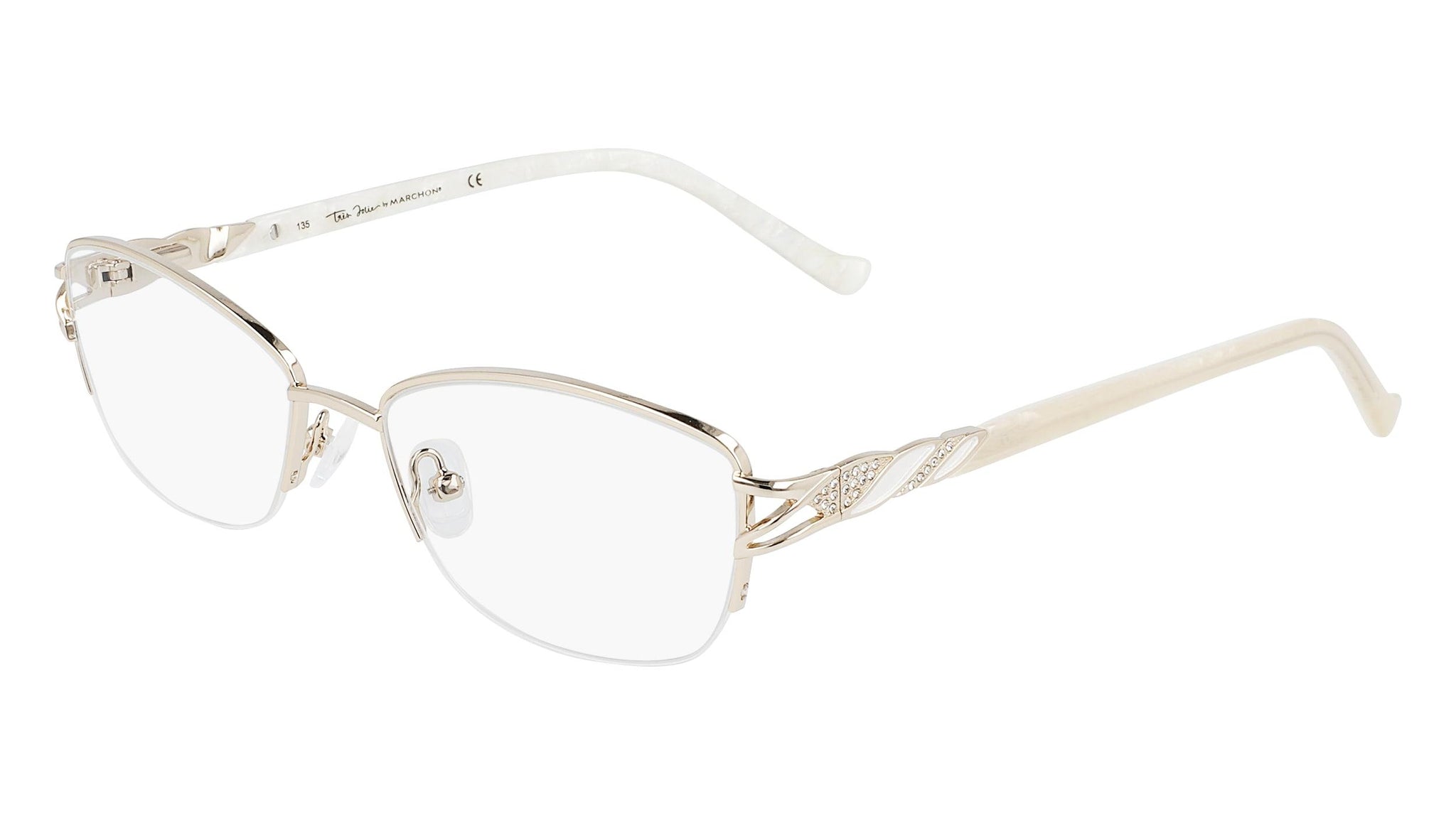 リビアングラス　NO.193 Marchon NYC TRES JOLIE 194 Eyeglasses