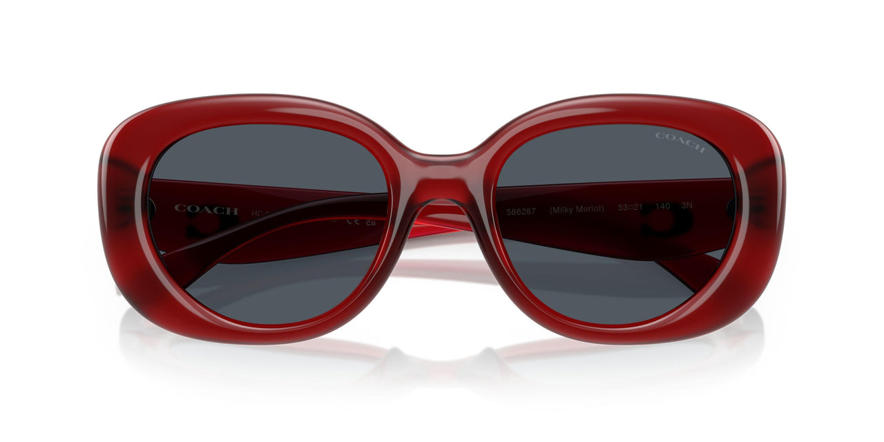 586287 - Red - Grey Solid