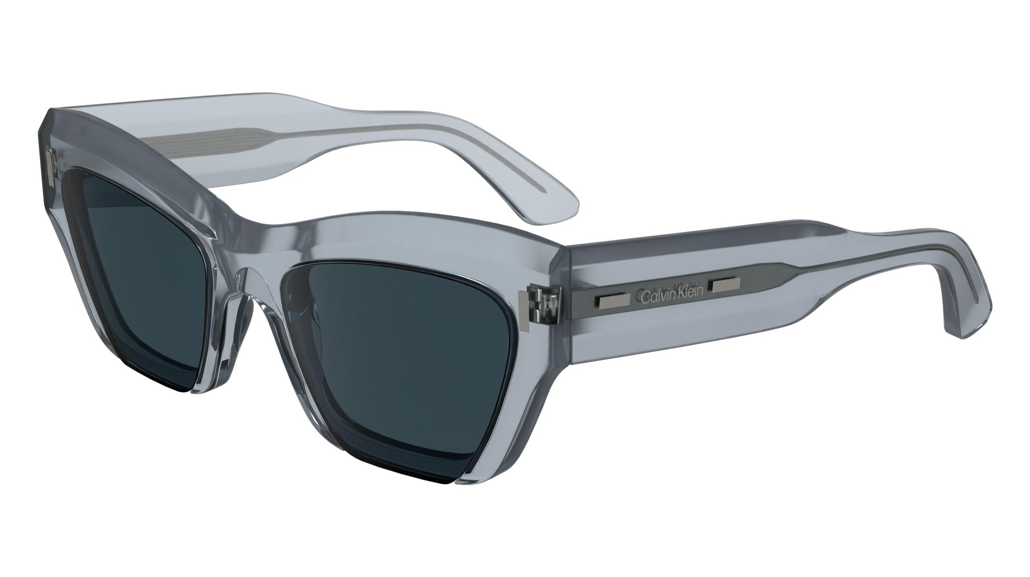 Calvin Klein CK24531S 412 Cat Eye Sunglasses - Light Azure/Blue Calvin Klein CK24531S 412 - Miscellaneous Sunglasses  main image 4