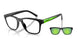 27531W - Black - Clear