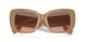 399013 - Beige - Pink Gradient Dark Brown