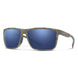 203682U1F614J - Matte Flint - Tarmac Tortoise - ChromaPop Glass Polarized Dark Blue Mirror