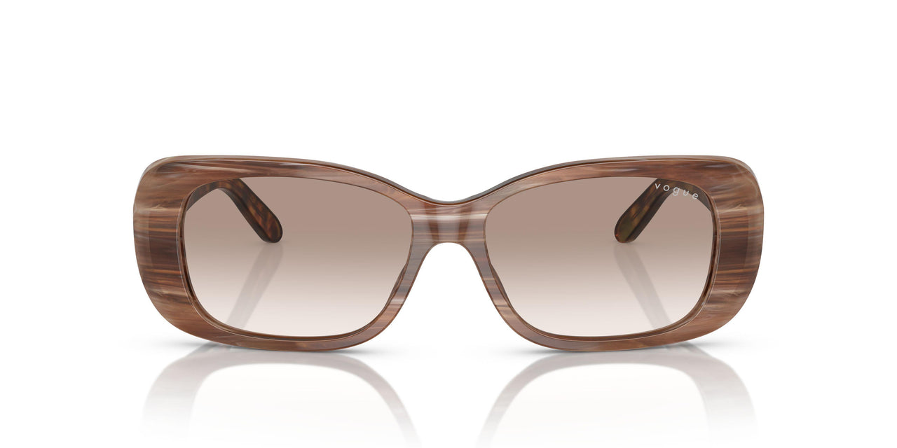 307113 - Brown Horn - Clear Gradient Brown