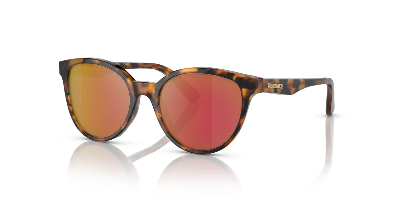 51196Q - Havana - Dark Violet Mirror Red