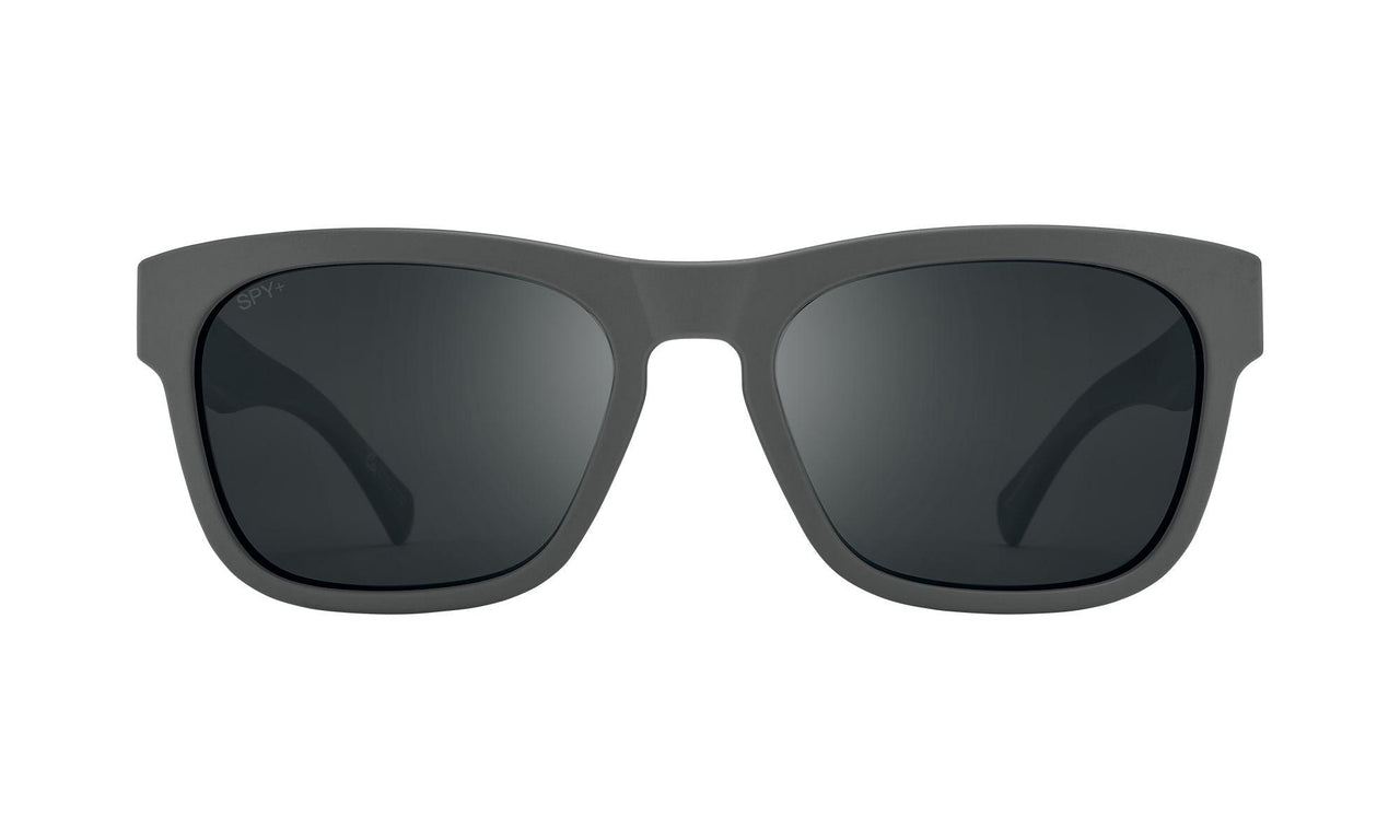 0000129 - Matte Gray - Gray Polar with Black Spectra Mirror