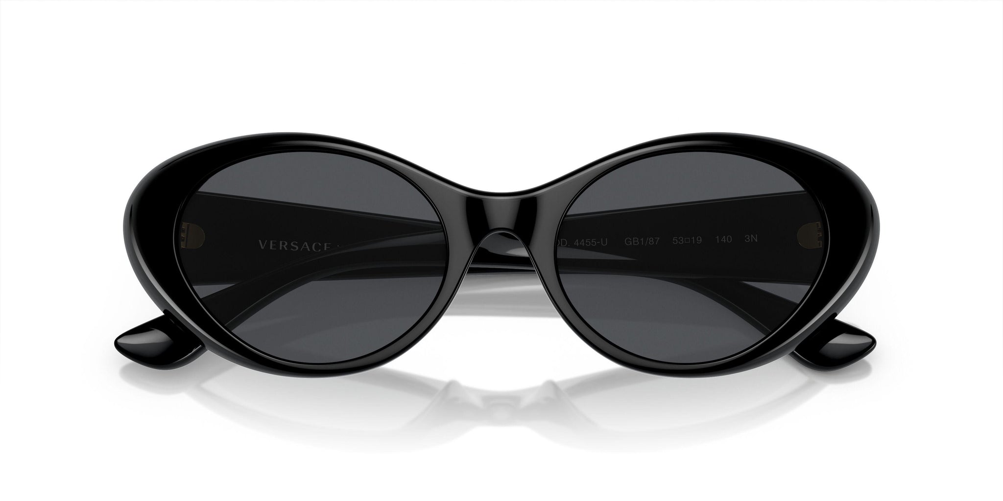 NEW VERSACE VE4455U 5344/87 SUNGLASSES RED GREY WOMEN EYEWEAR VERSACE VE4455U 53 Sunglasses Versace VE 4455U (GB1/87) VE4455U O4455U Woman  main image 4