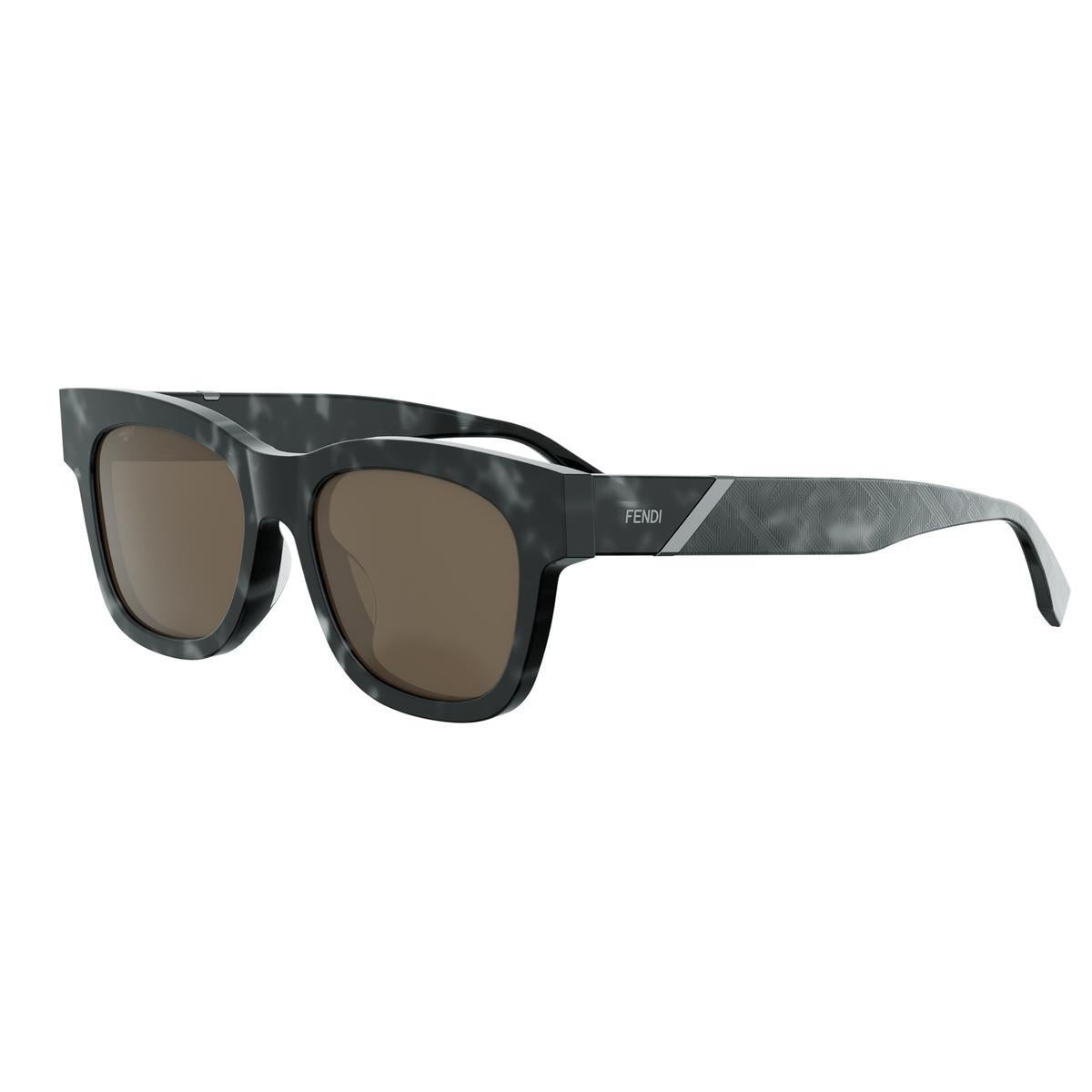 55E - Shiny Coloured Havana - Brown