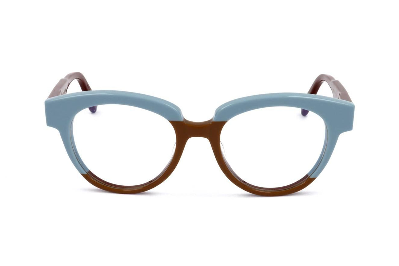 410 - AZURE/BROWN