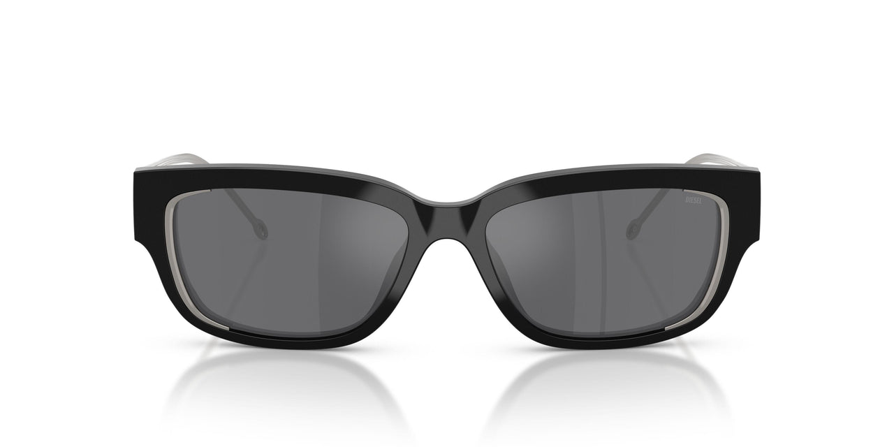 701/6G - Black - Grey Silver Mirror