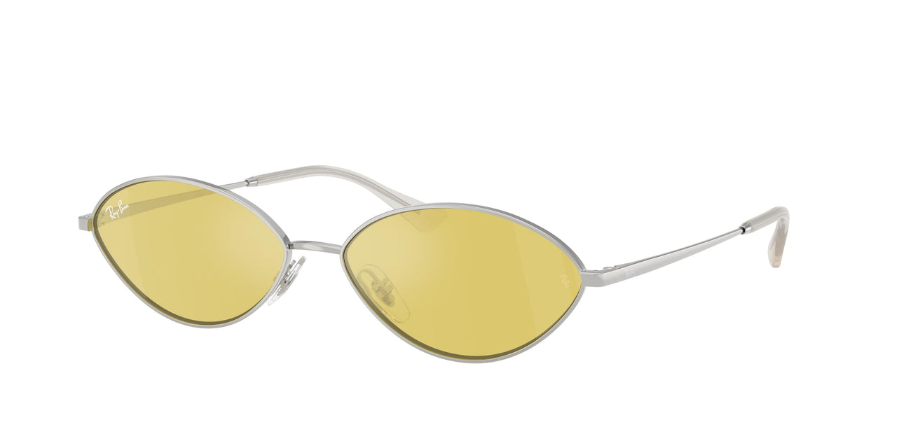 003/6D - Silver - Yellow Mirror Flash Gold