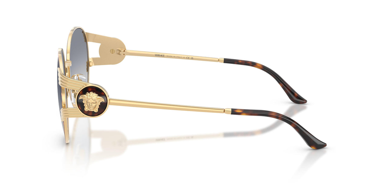 152579 - Gold - Clear Gradient Blue