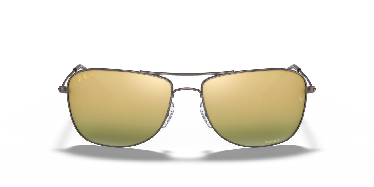 029/6O - Gunmetal - Green Mirror Gold Polar