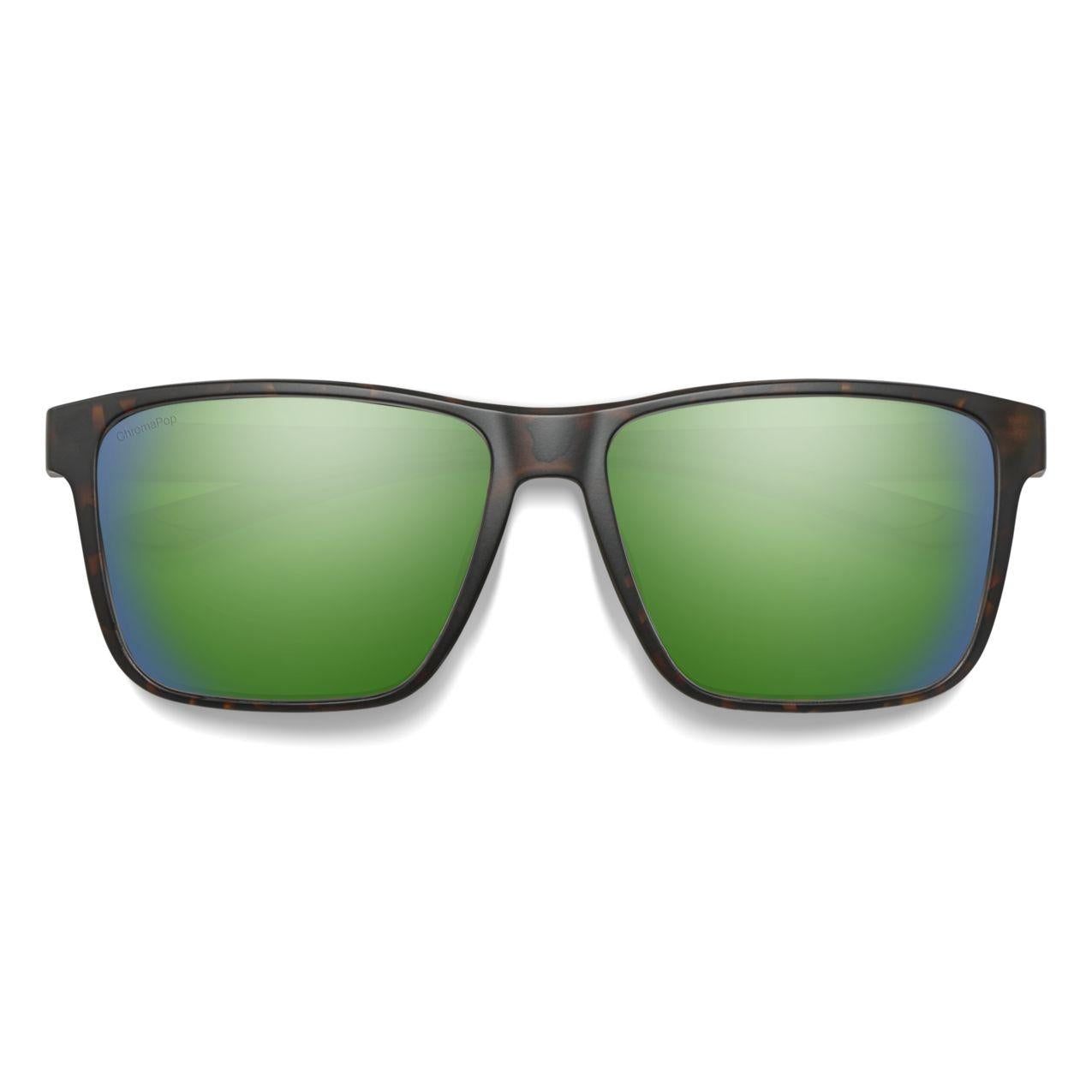 209834N9P64UI - Matte Tortoise - ChromaPop Glass Polarized Green Mirror