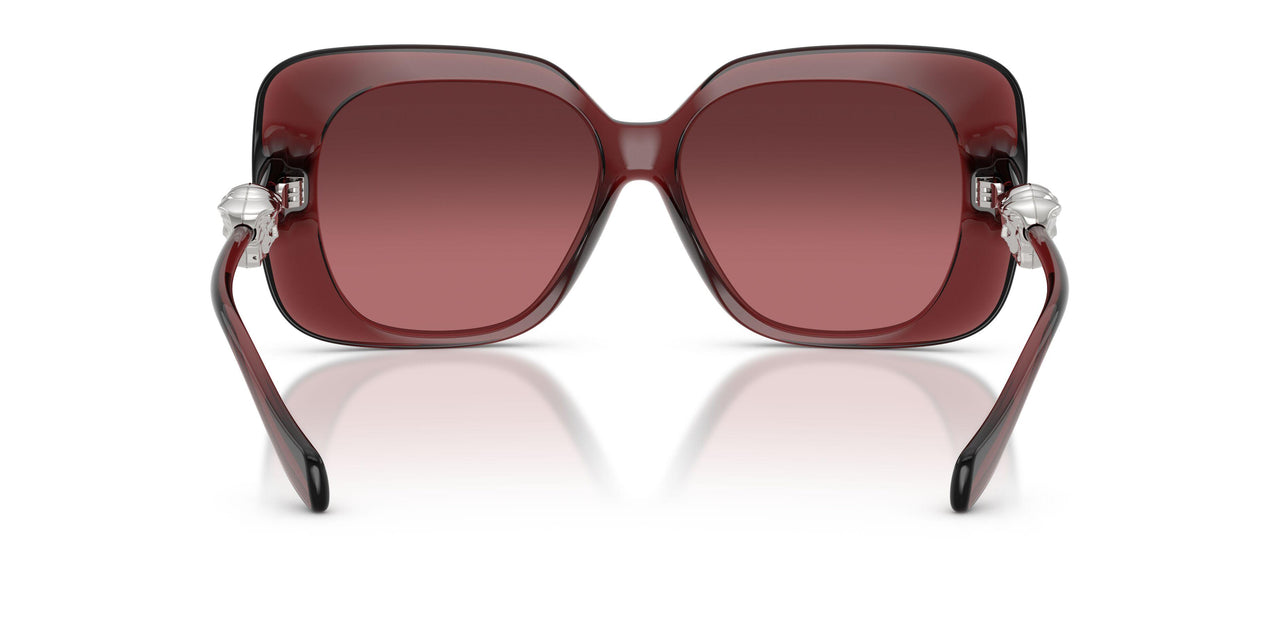 55397E - Red - Pink Mirror Silver Gradient