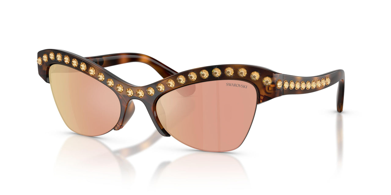 100271 - Tortoise - Dark Brown Mirror Rose Gold